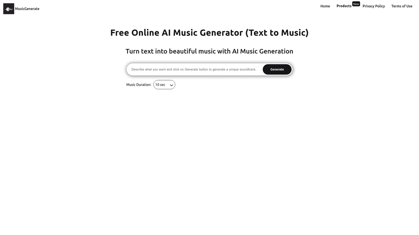 MusicGenerate logo