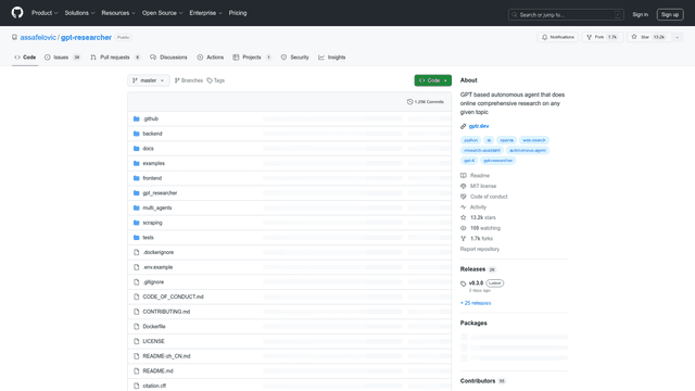 Thumbnail image for GPT Researcher