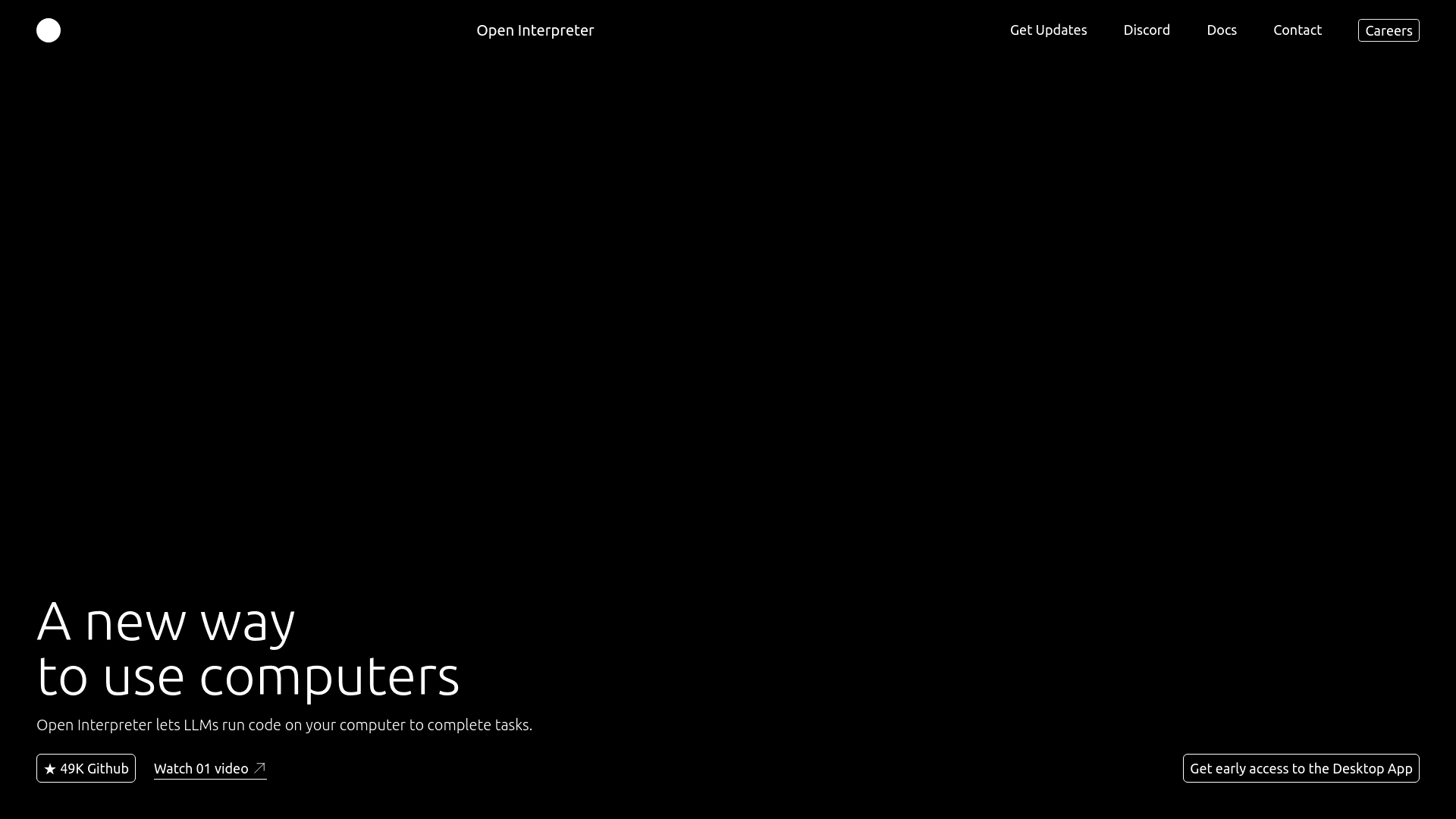 Open Interpreter logo