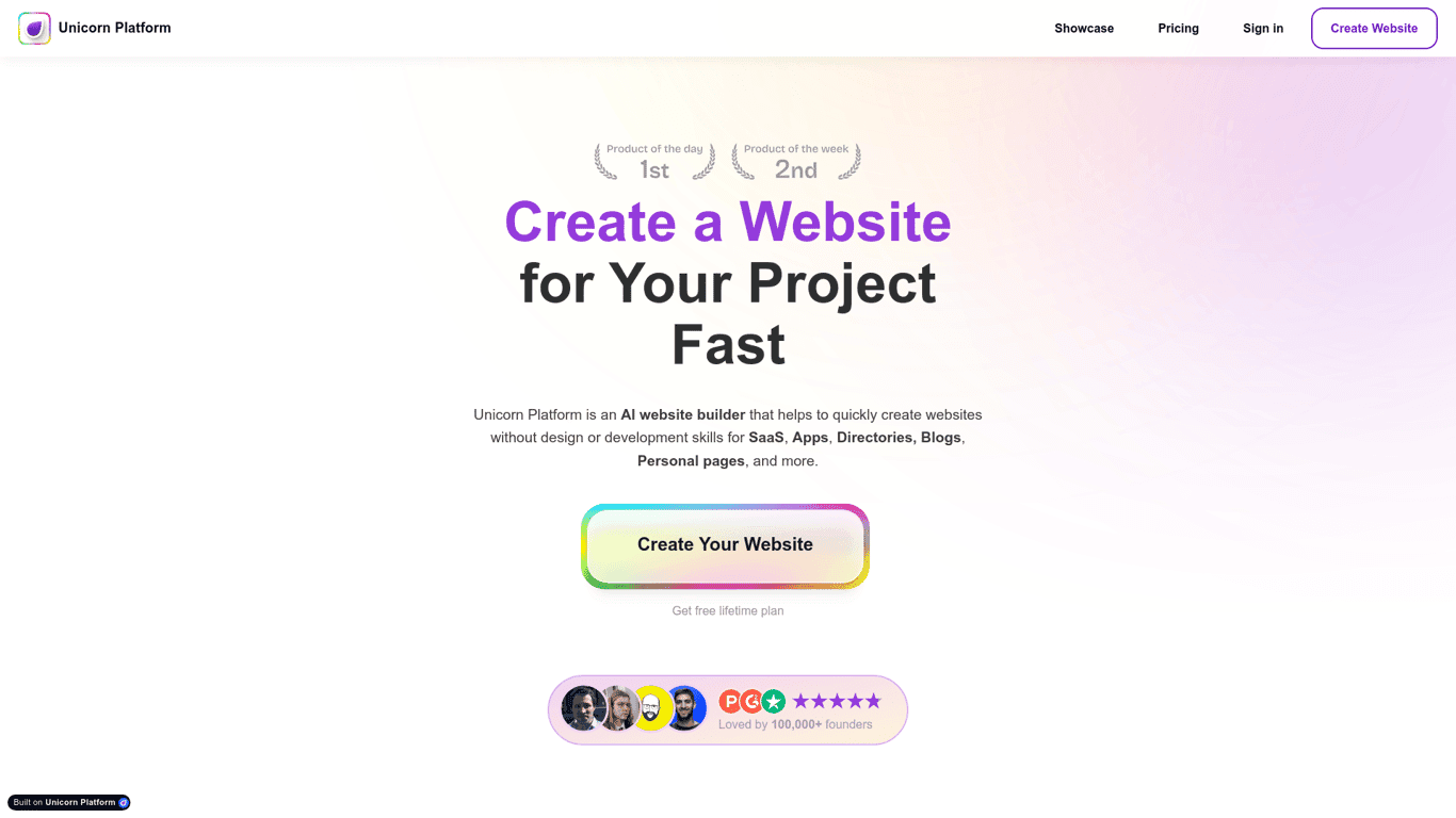 Unicorn Platform logo