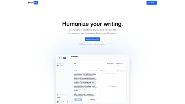 Thumbnail image for TwainGPT