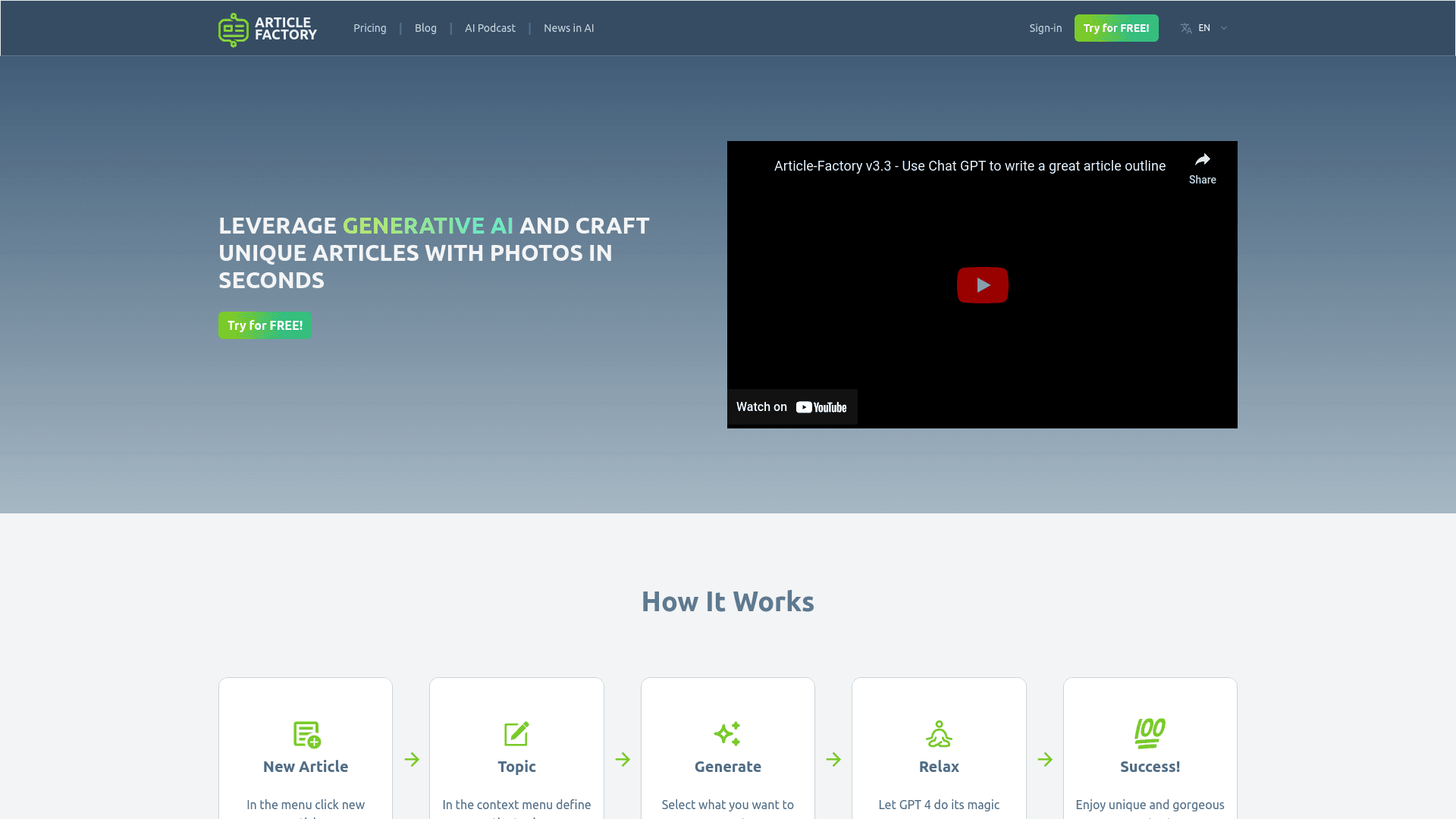 ARTICLE FACTORY logo