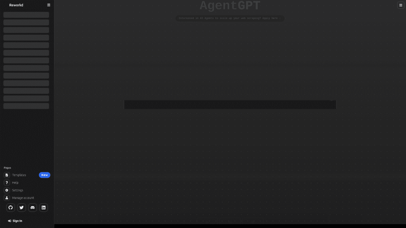 AgentGPT logo