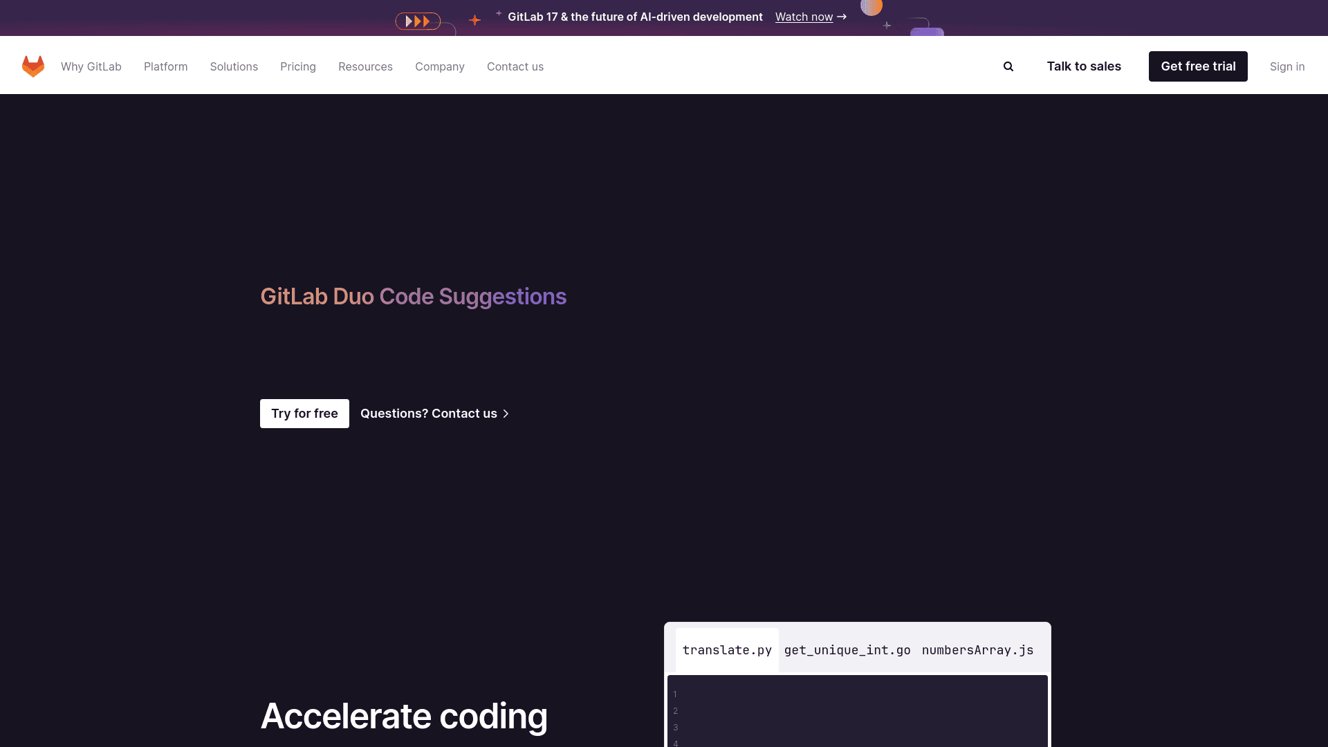 Gitlab code suggestions logo