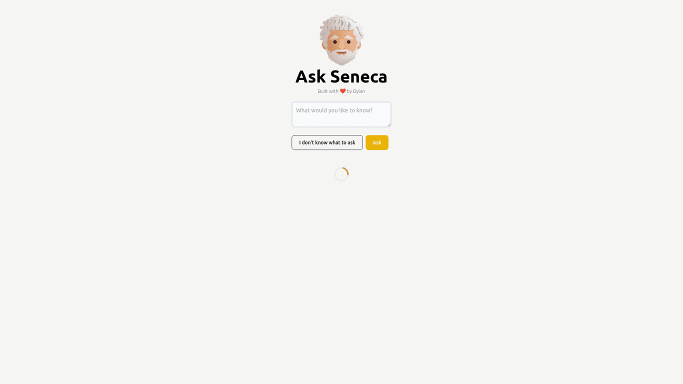 Ask Seneca logo