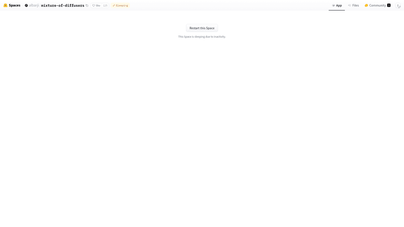 Mixture Of Diffusers logo