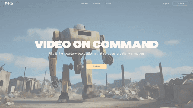 Thumbnail image for Pika Labs