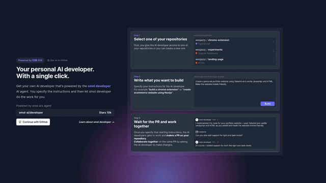 Thumbnail image for Smol Developer