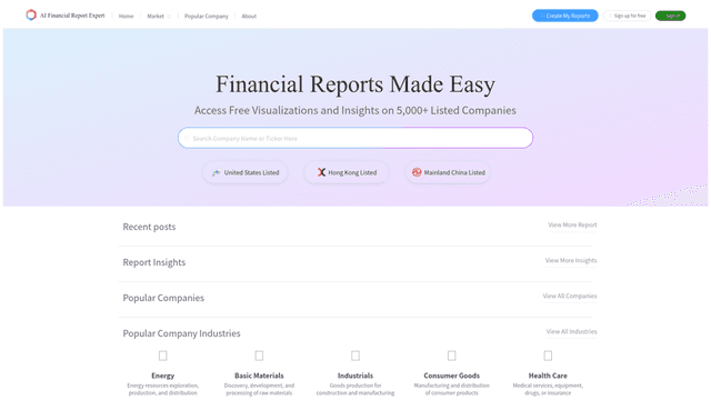 Thumbnail image for AI Financial Report Analysis