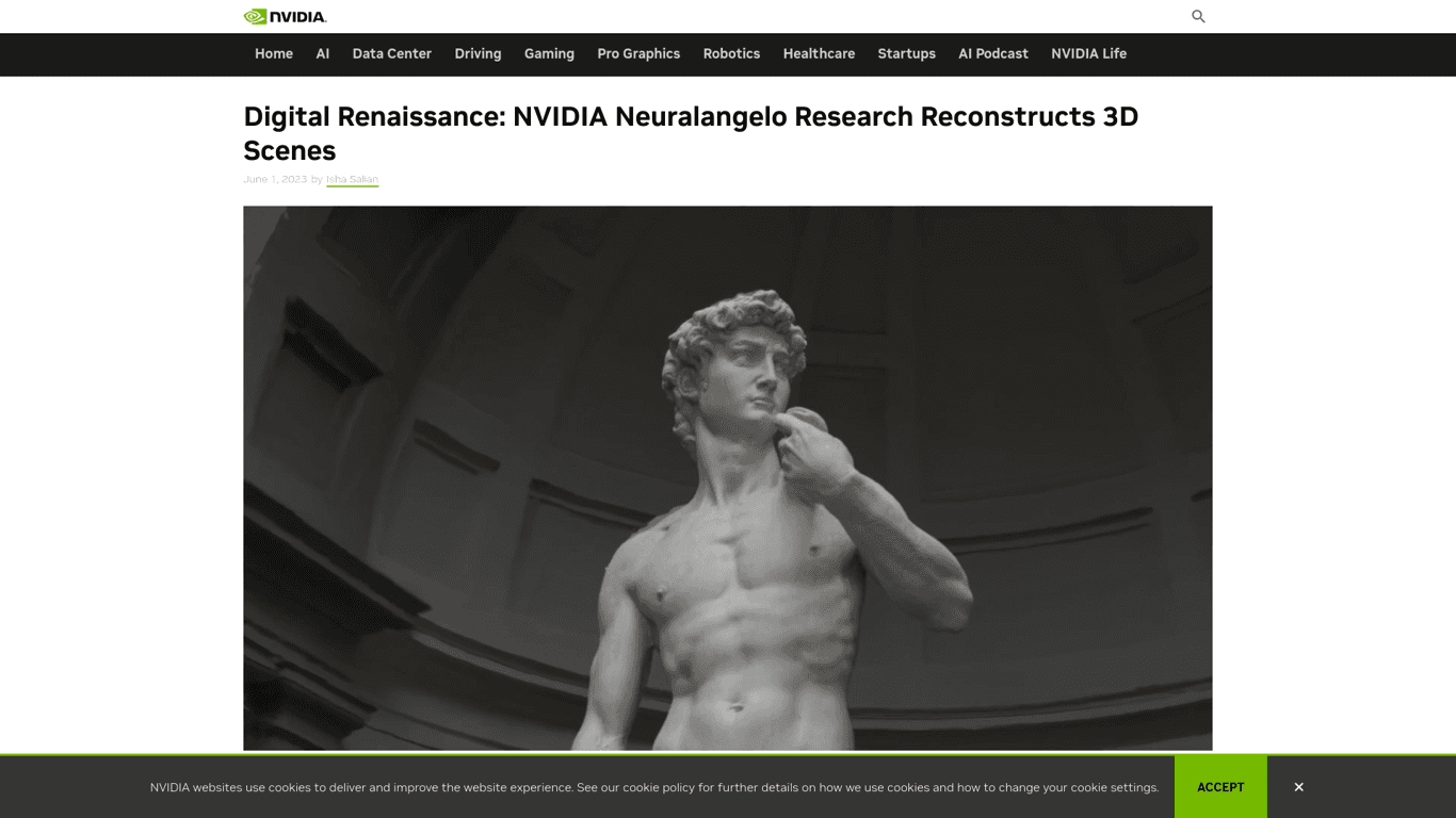 Neuralangelo by NVIDIA logo