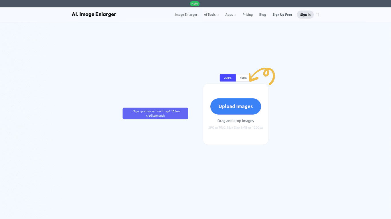 AI Anime 16K on AI Image Enlarger logo