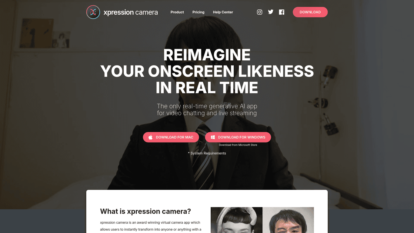 Xpression Camera logo