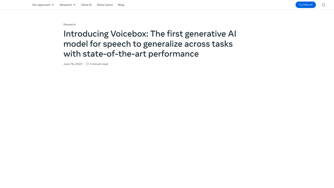 Voicebox by Meta logo