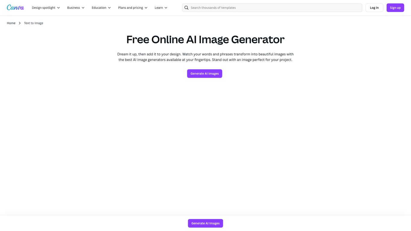 AI Image Generator | Canva logo