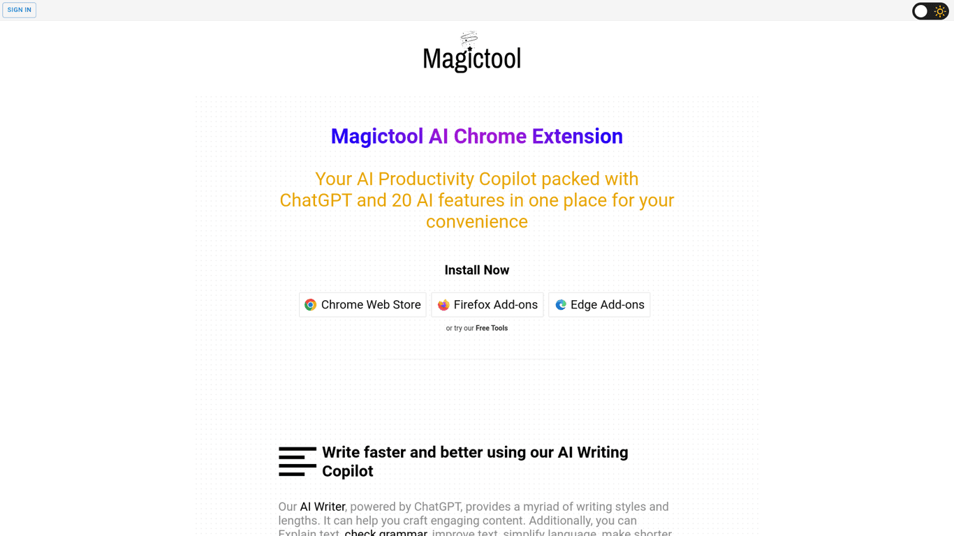 Magictool.AI logo