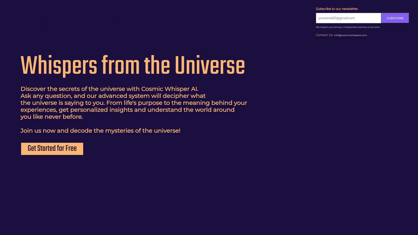 Cosmic Whisper AI logo