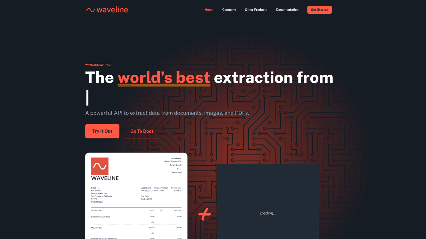 Waveline Extract logo