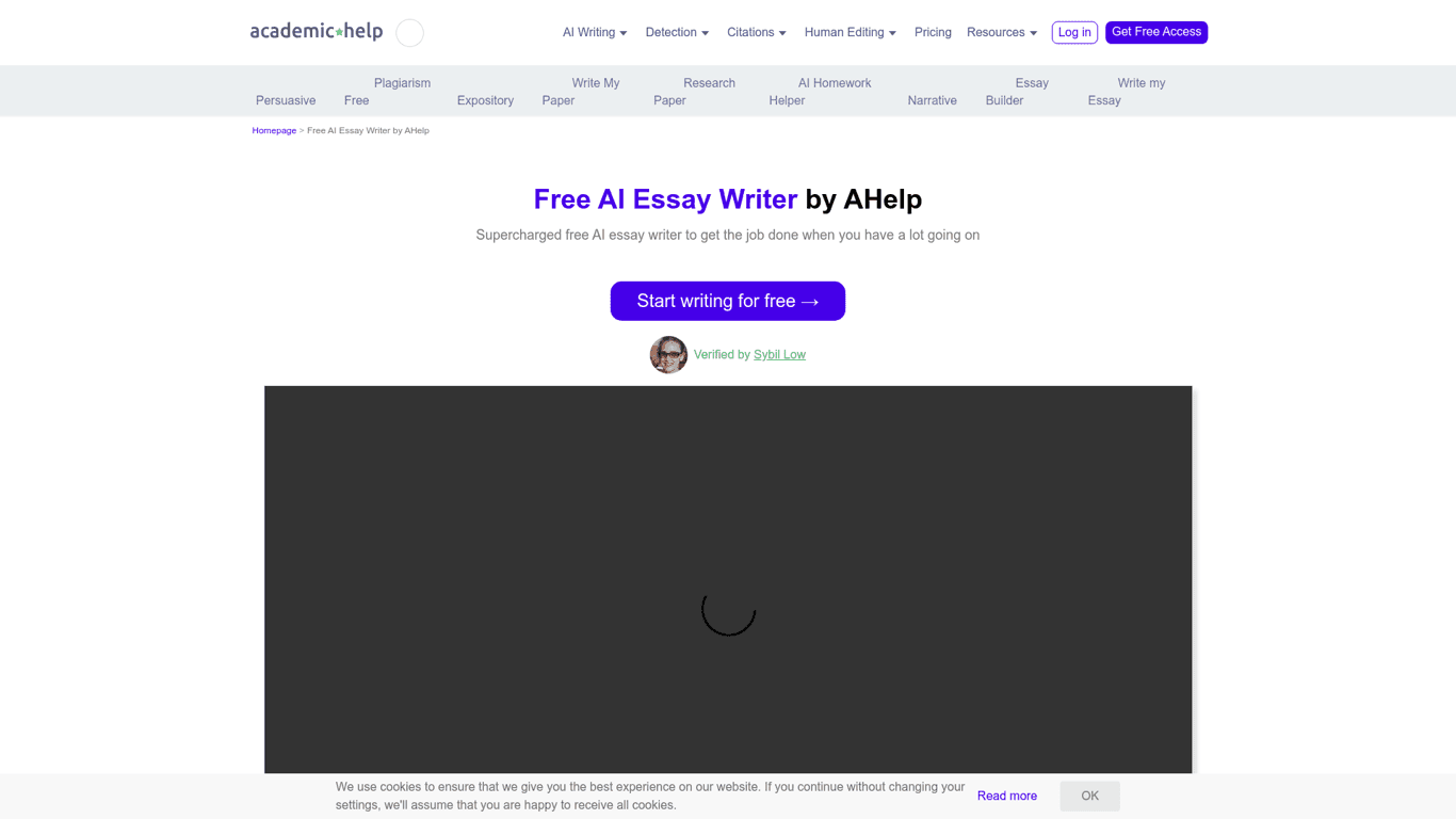 Academic Help - AI Essay Writer logo