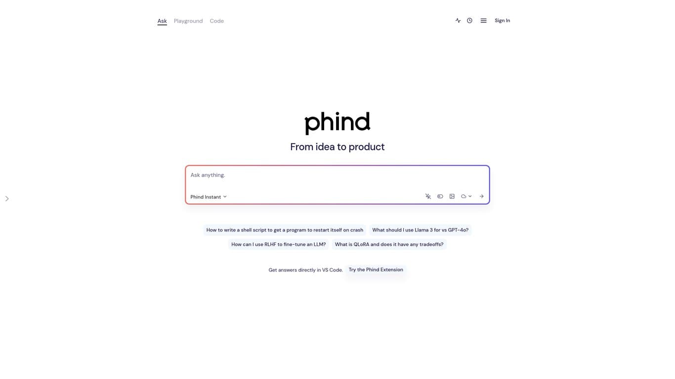 Phind logo