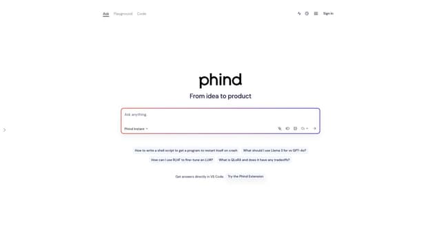 Thumbnail image for Phind