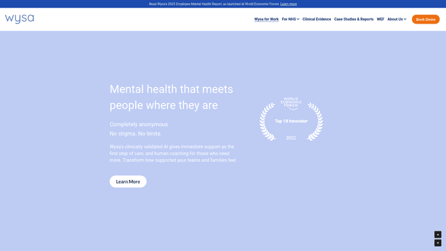 Thumbnail image for Wysa