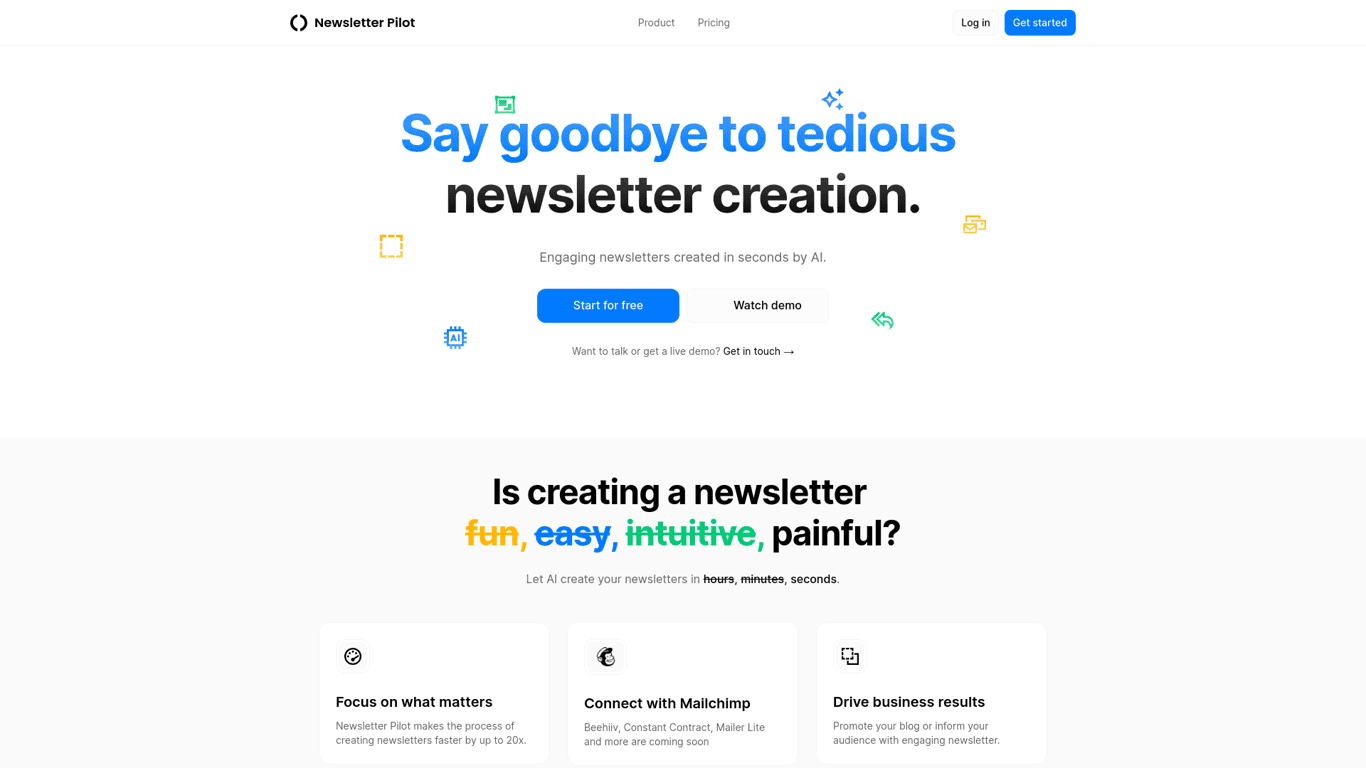 Newsletter Pilot logo