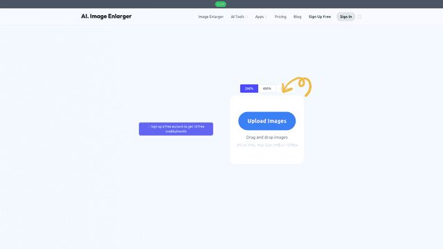 Thumbnail image for AI Image Enlarger