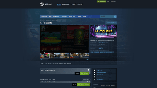 Thumbnail image for AI Roguelite