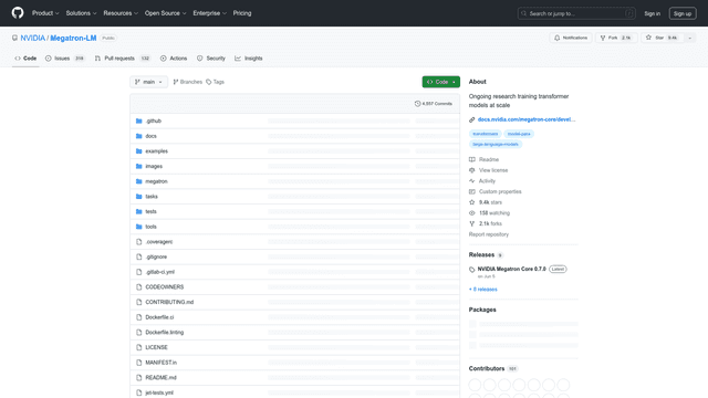 Thumbnail image for Megatron LM