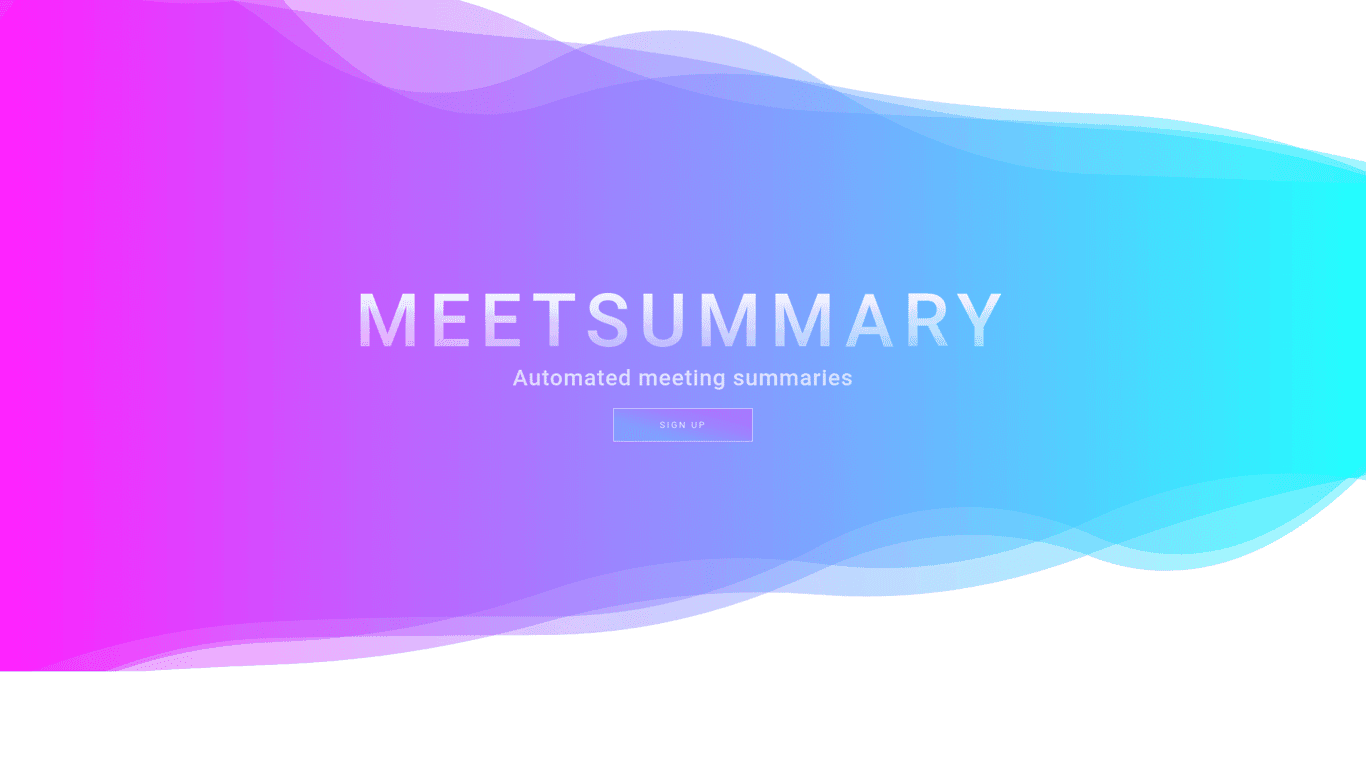 Meet Summary logo