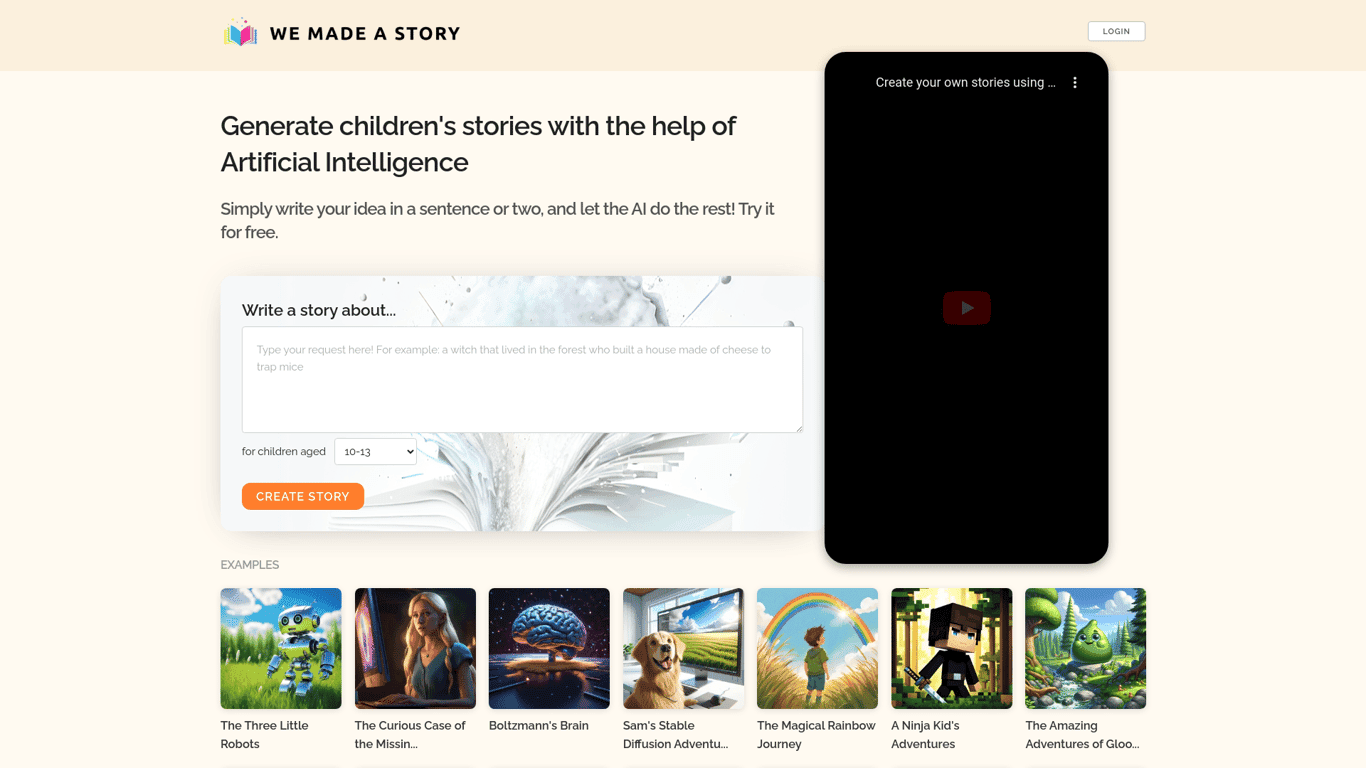 We Made a Story logo