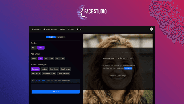 Thumbnail image for Face Studio