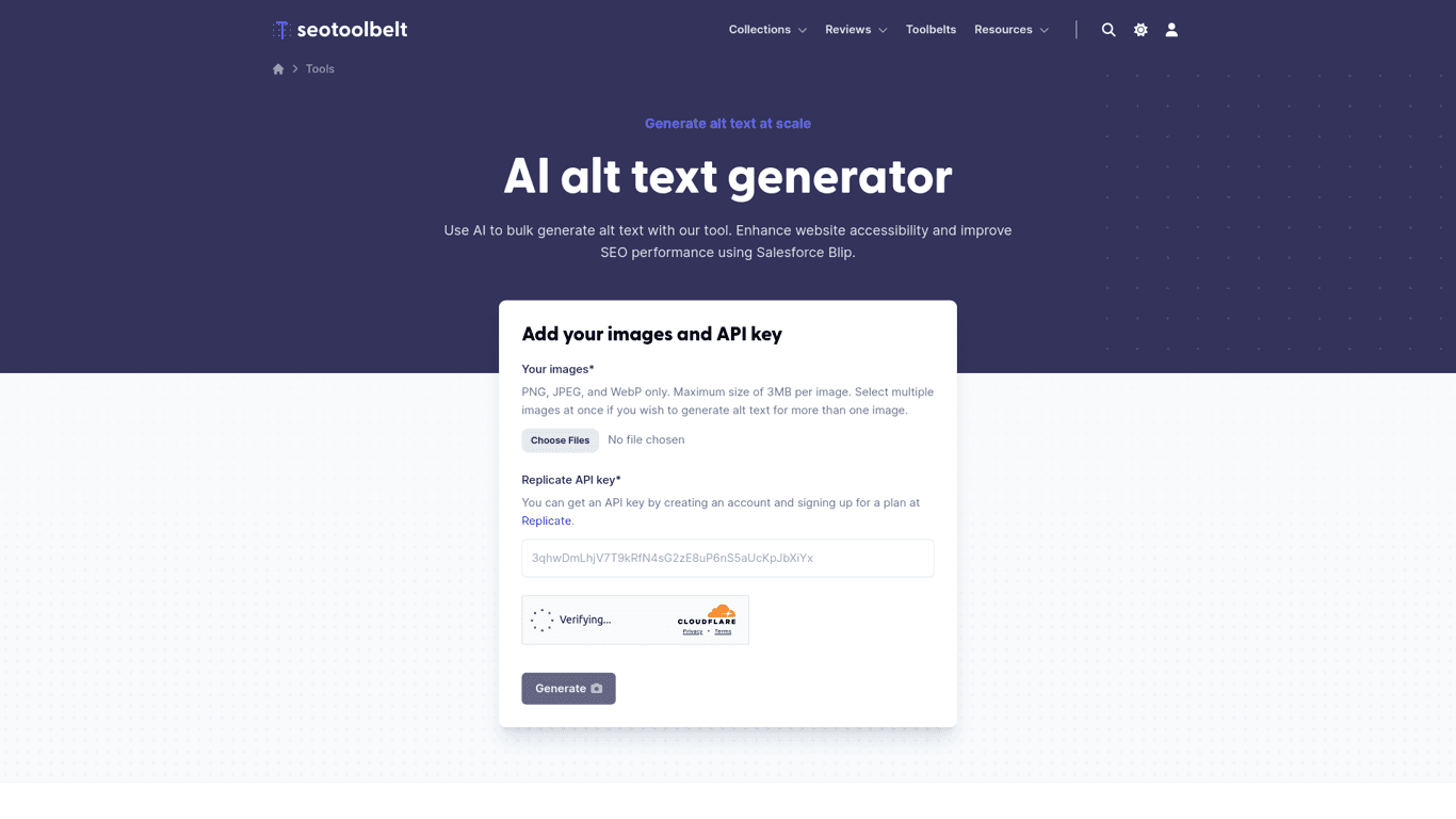 Alt text generator logo