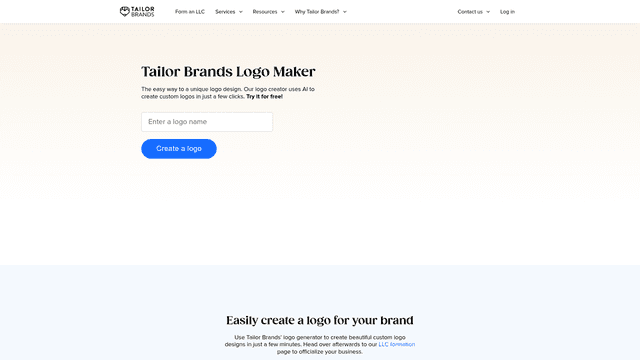 Thumbnail image for Tailor Brands