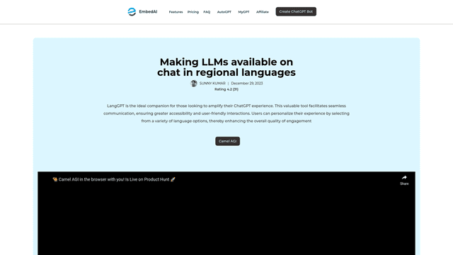 Thumbnail image for LangGPT