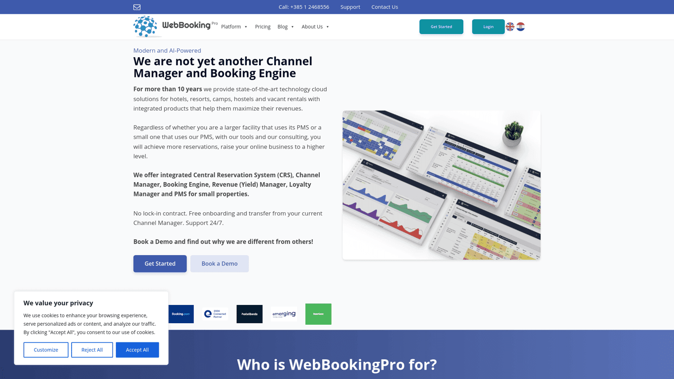 WebBookingPro logo
