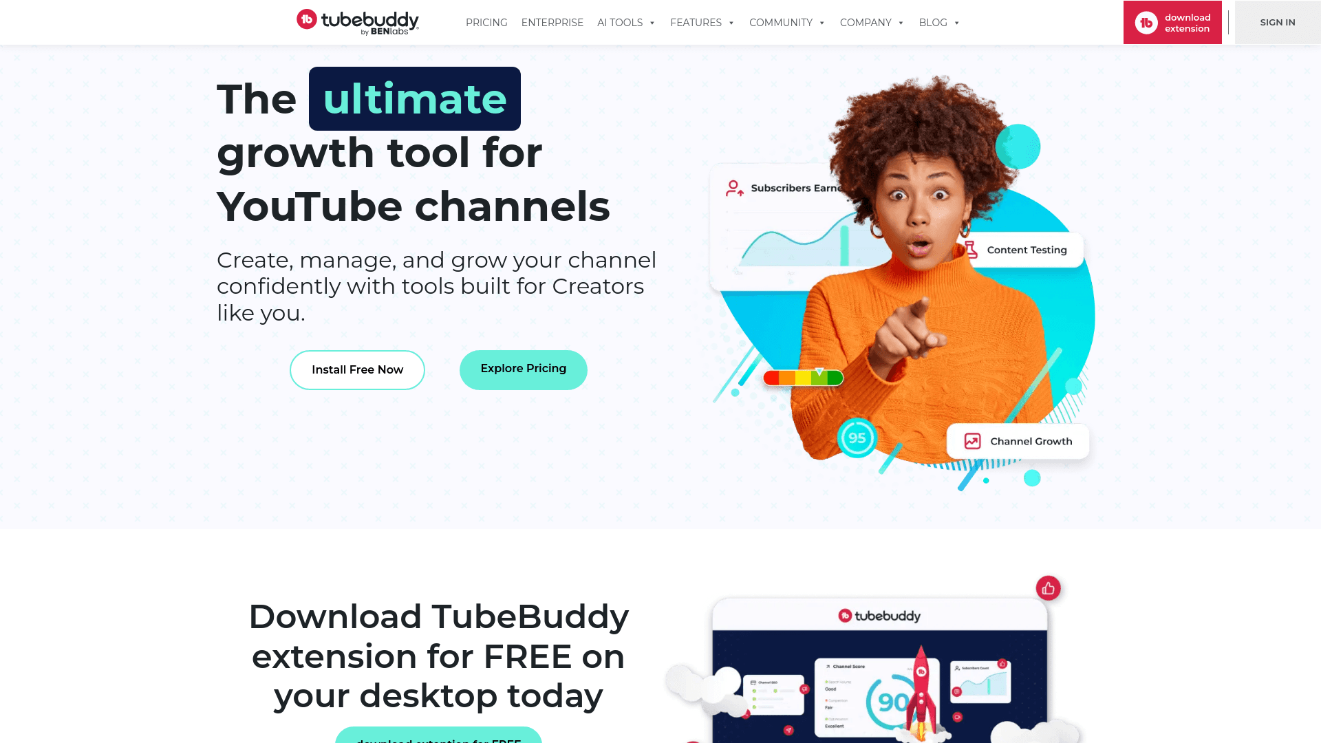 TubeBuddy logo