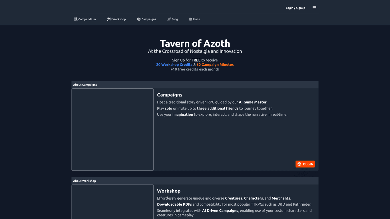 Tavern of Azoth logo