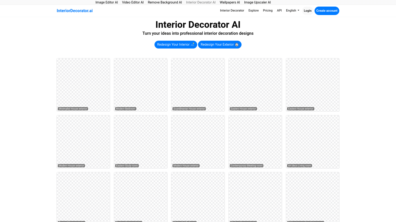 Interior Decorator AI logo