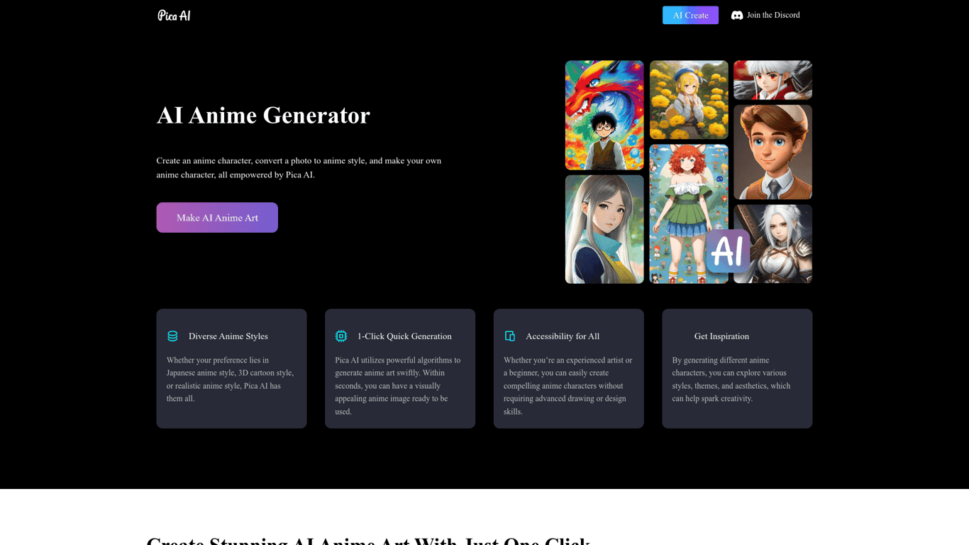 AI Anime Generator - Pica AI logo