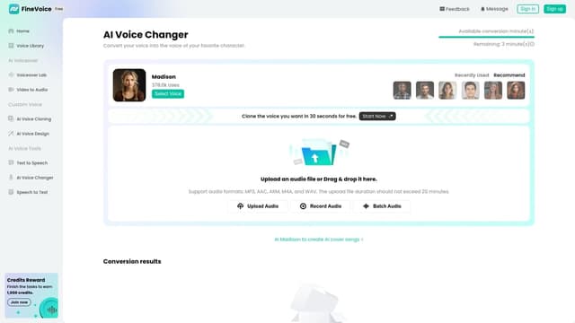 Thumbnail image for FineVoice AI Voice Changer