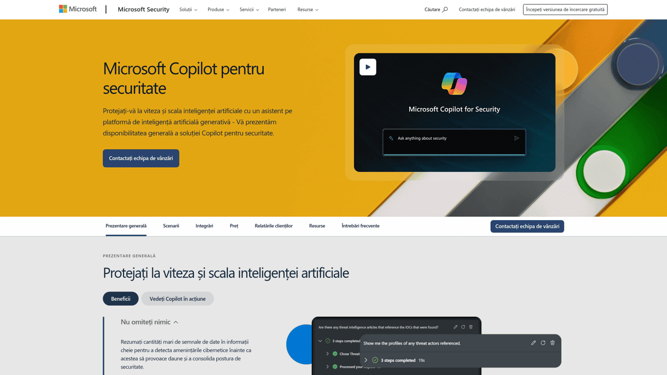 Microsoft Security Copilot logo