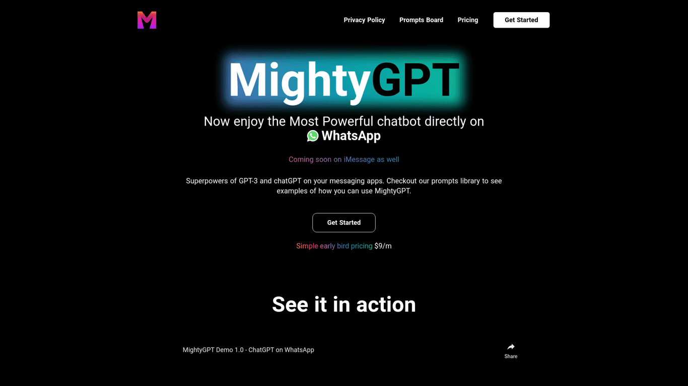 MightyGPT logo