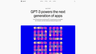GPT-3 powers the next generation of apps logo