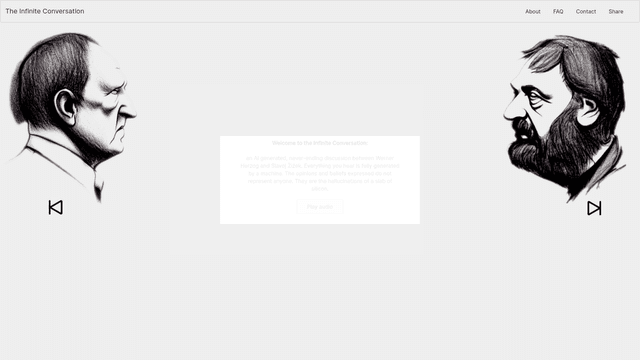 Thumbnail image for The Infinite Conversation