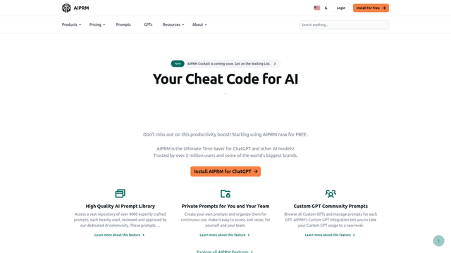 Thumbnail image for AIPRM