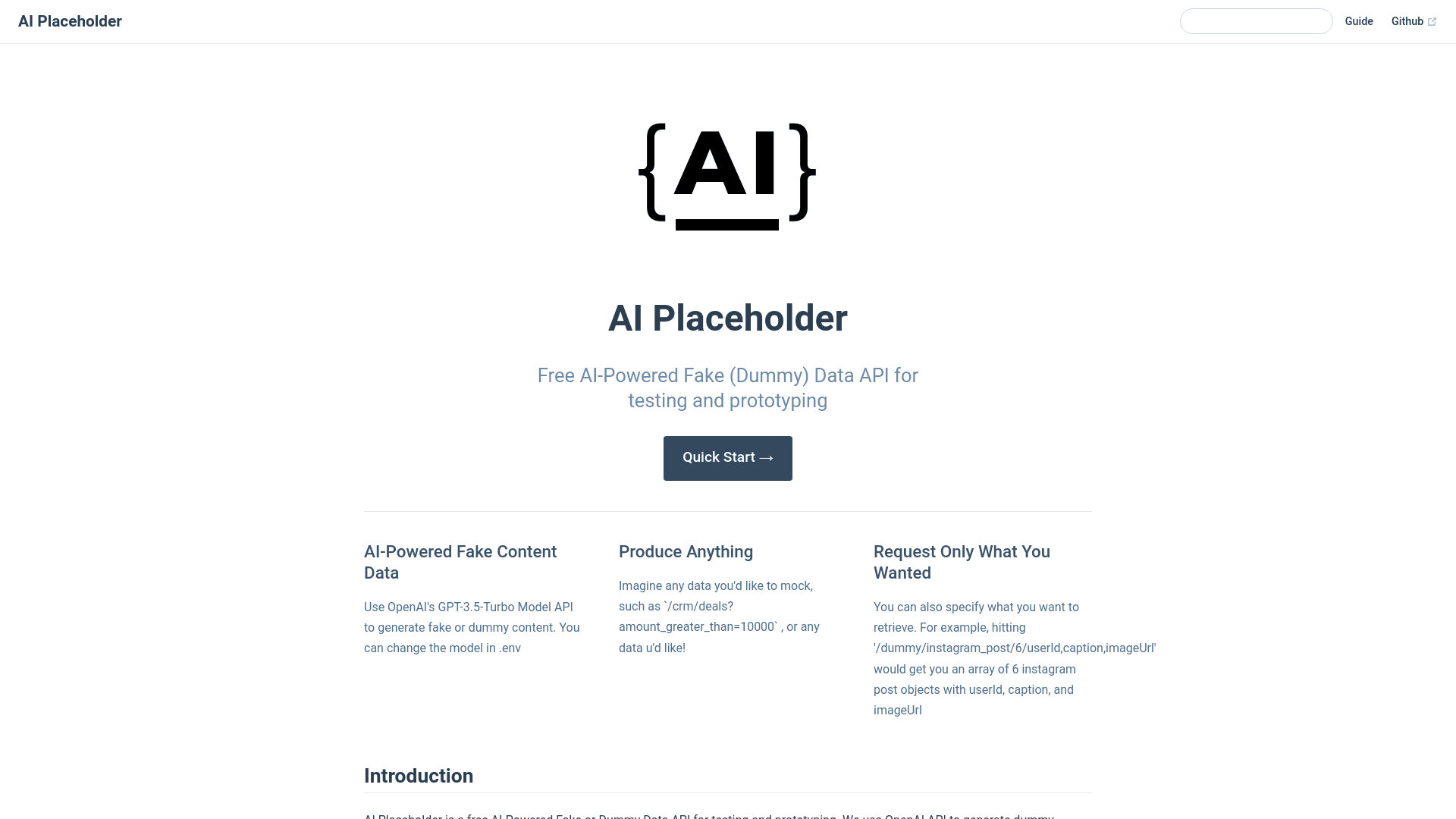 AI Placeholder logo