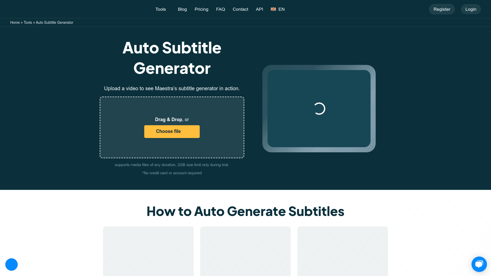 AI Subtitle Generator - Maestra logo