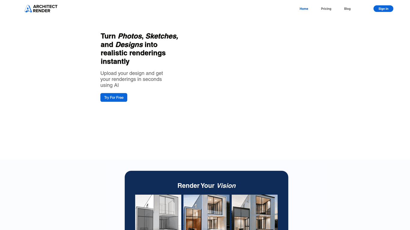 Architect Render logo