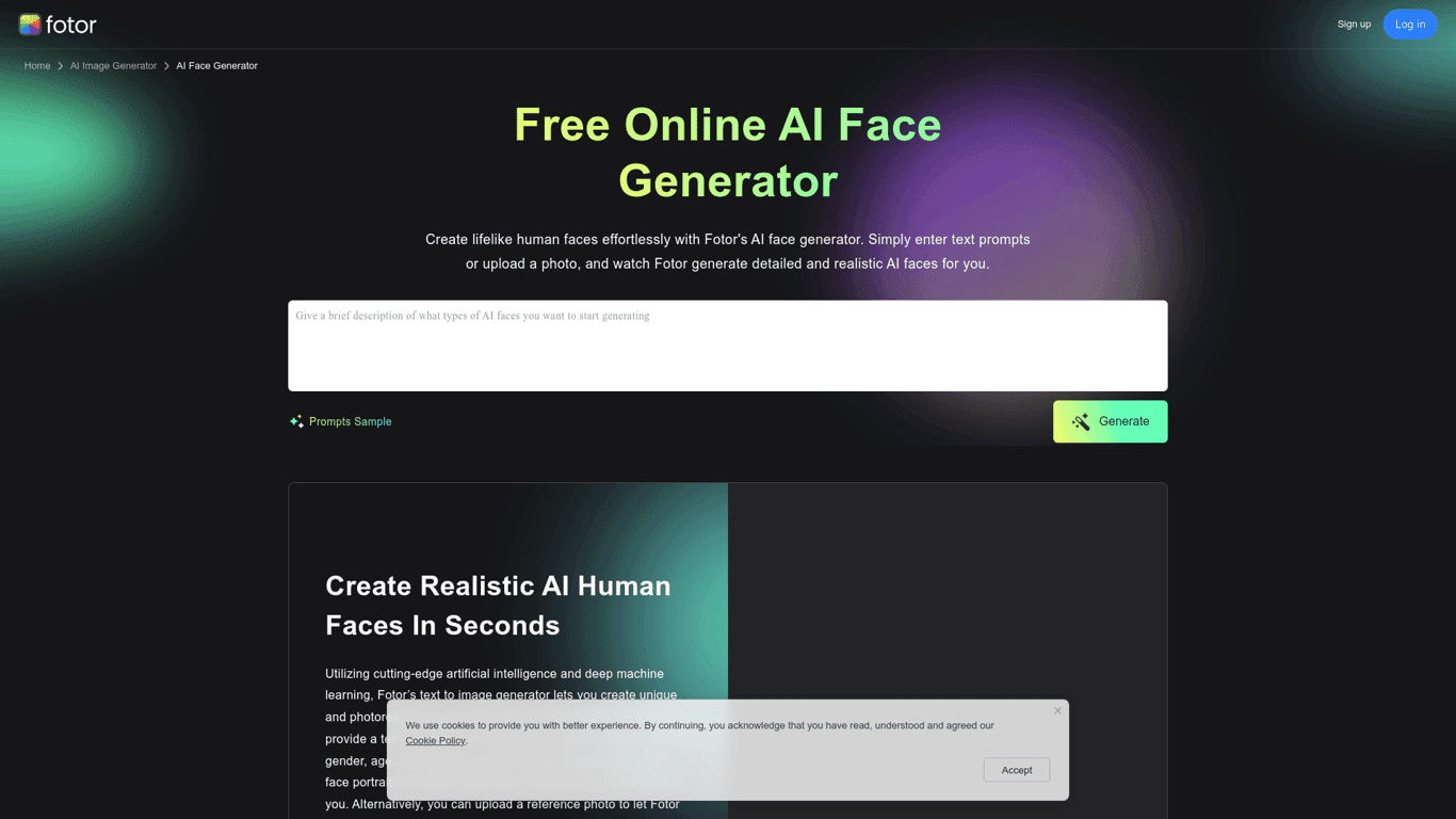 AI Face Generator By Fotor logo